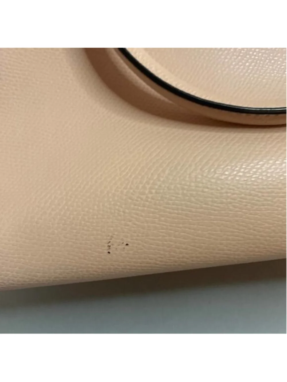 Coach Leather Margot Carryall Crossbody Satchel for Women Peach Preowned